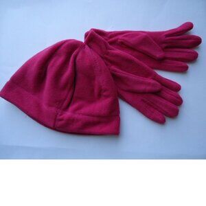 Igloos Microfleece Beanie and Gloves Set, Granita, Small/Medium